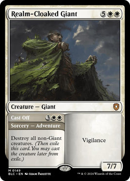 Realm-Cloaked Giant [Bloomburrow Commander]