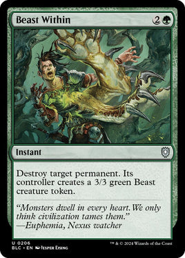 Beast Within [Bloomburrow Commander]