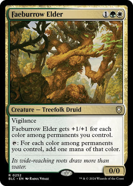 Faeburrow Elder [Bloomburrow Commander]