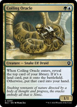 Coiling Oracle [Bloomburrow Commander]