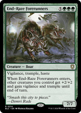End-Raze Forerunners [Bloomburrow Commander]