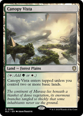 Canopy Vista [Bloomburrow Commander]