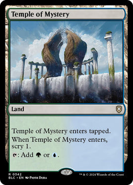 Temple of Mystery [Bloomburrow Commander]