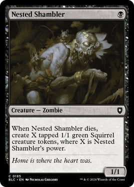 Nested Shambler [Bloomburrow Commander]