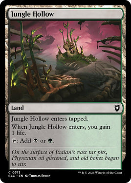 Jungle Hollow [Bloomburrow Commander]
