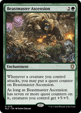 Beastmaster Ascension [Bloomburrow Commander]