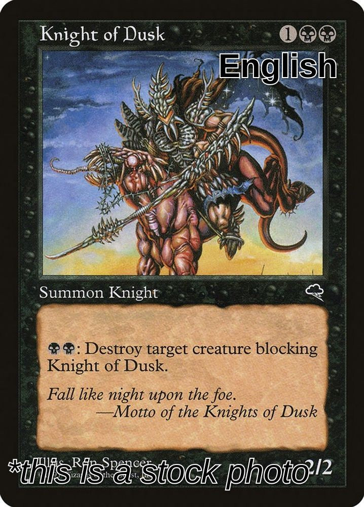 Knight of Dusk