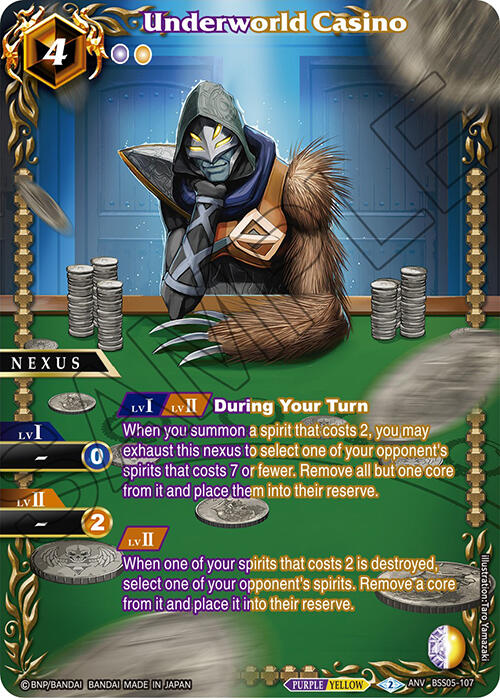 Underworld Casino (Box Topper) [BSSP - BSS05-107]