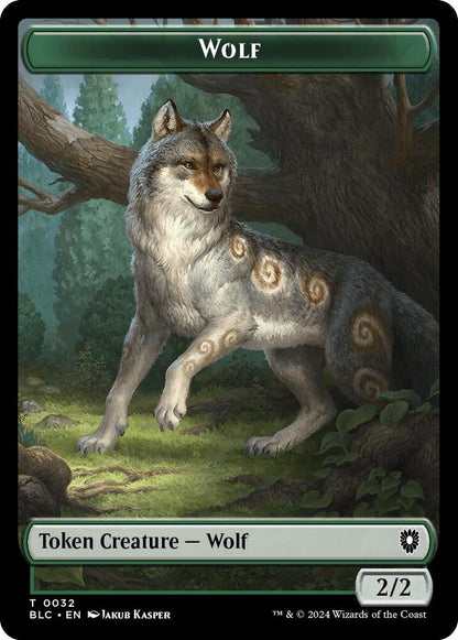 Goat // Wolf (0032) Double-Sided Token (Back)