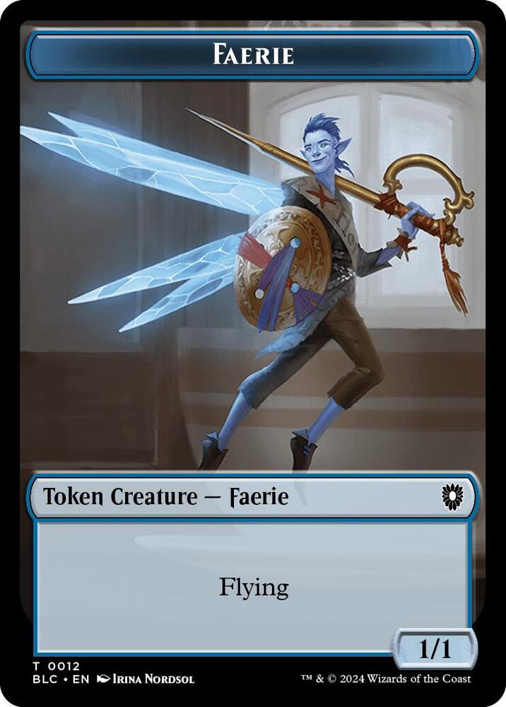 Spirit // Faerie Double-Sided Token (Back)