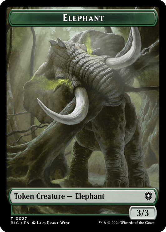 Elephant // Squid Double-Sided Token