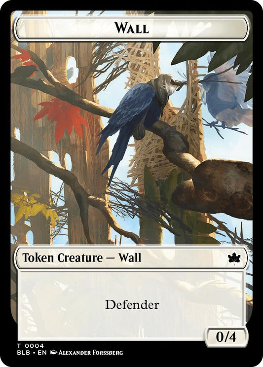 Wall // Intrepid Rabbit Double-Sided Token
