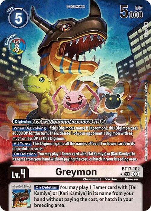 Greymon (Alternate Art)