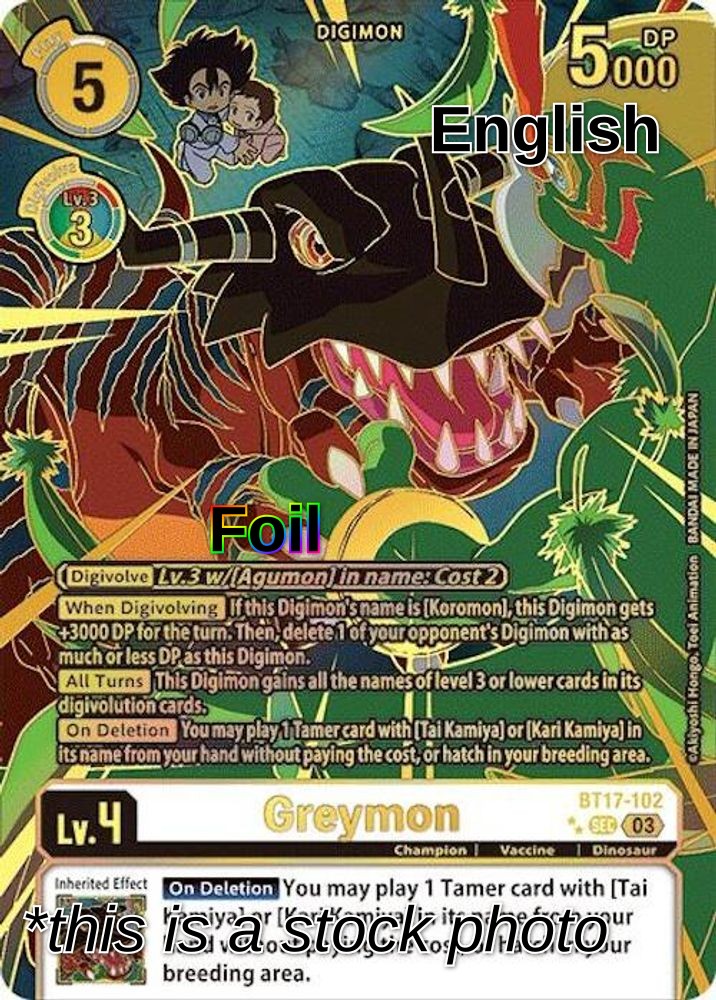 Greymon (Left) (Textured)