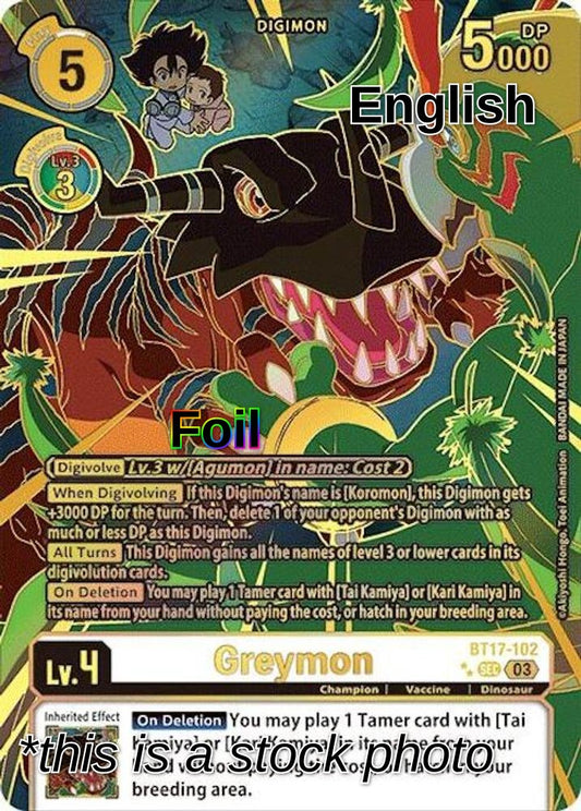 Greymon (Left) (Textured)