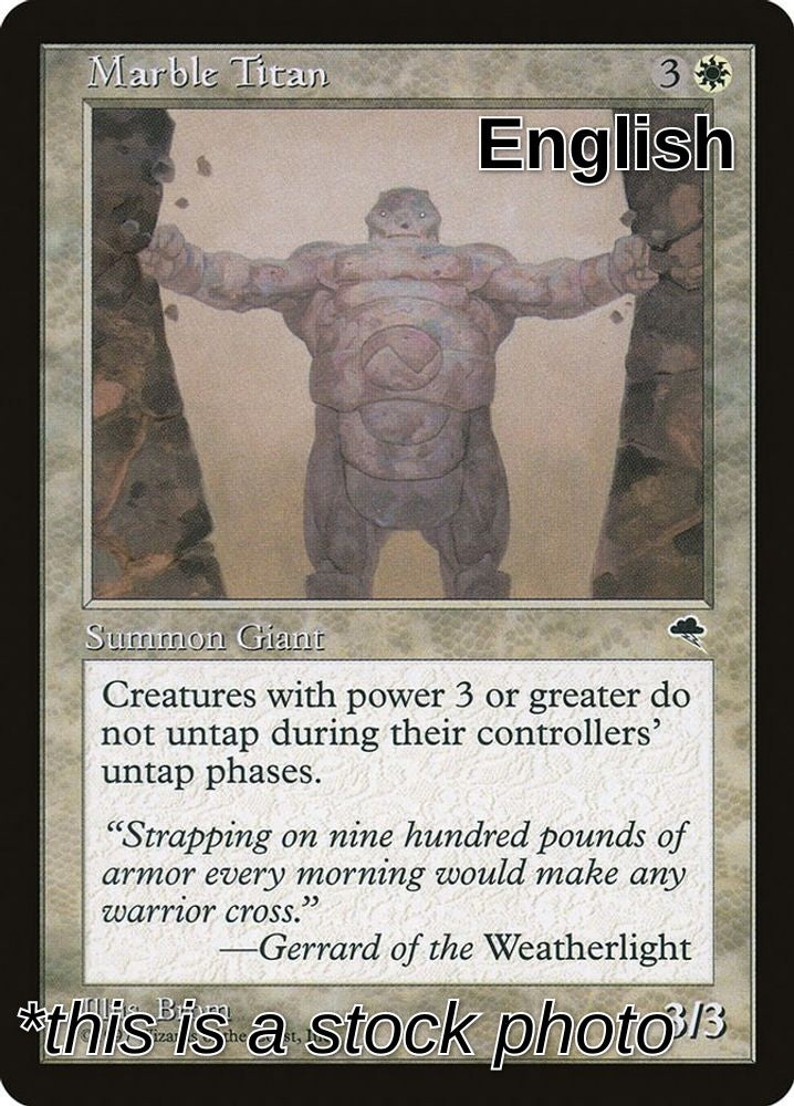 Marble Titan