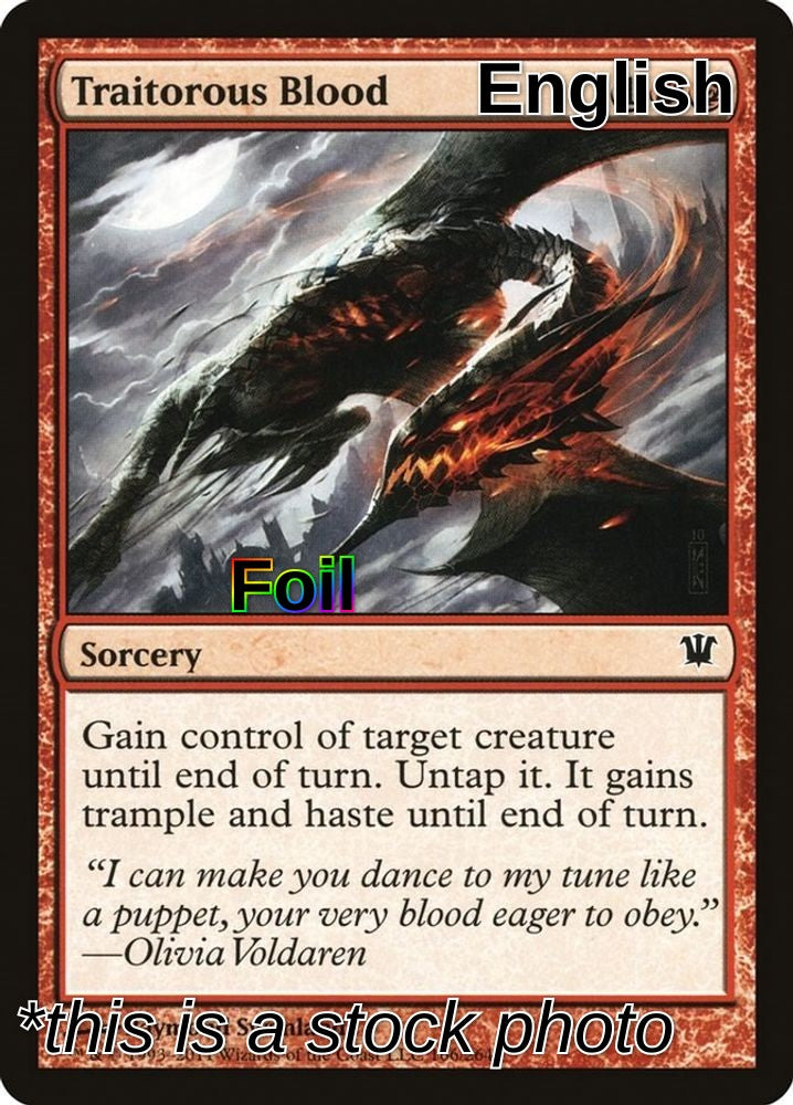 Traitorous Blood