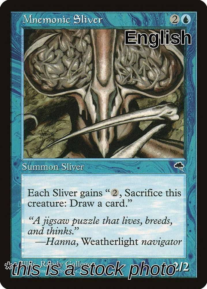 Mnemonic Sliver