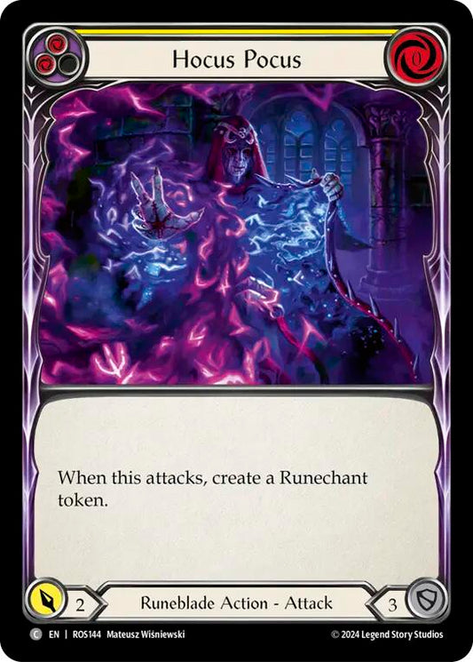 Hocus Pocus (Yellow)