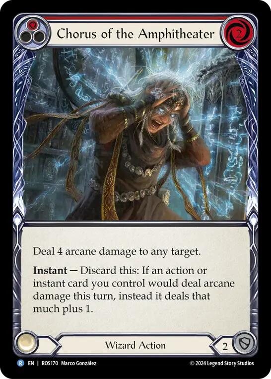 Chorus of the Amphitheater (Red)