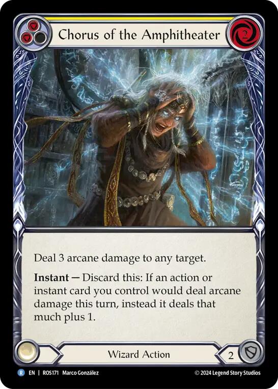 Chorus of the Amphitheater (Yellow)