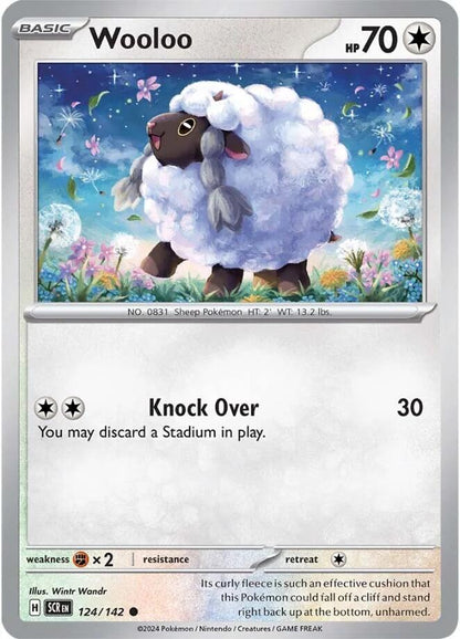 Wooloo (124/142) [Scarlet & Violet: Stellar Crown]