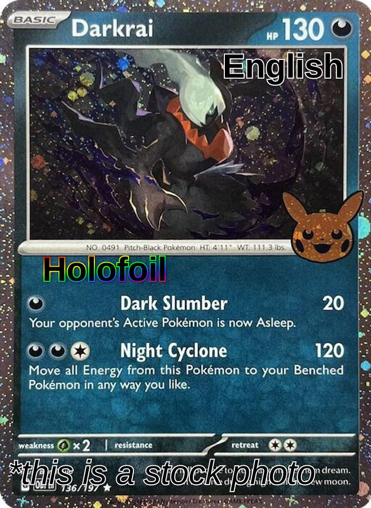 Darkrai (Cosmos Holo)
