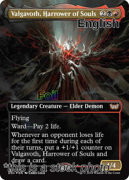 Valgavoth, Harrower of Souls (Borderless)