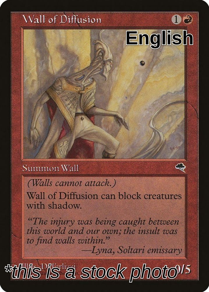 Wall of Diffusion