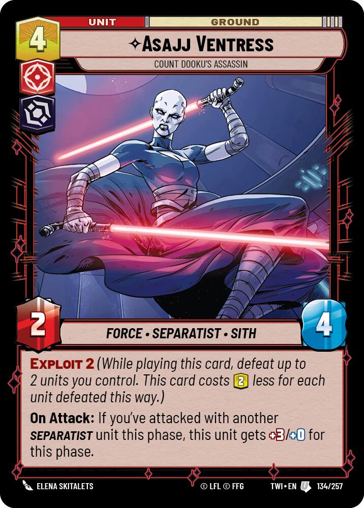 Asajj Ventress - Count Dooku's Assassin [TWI - 134/257]