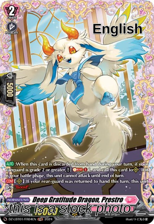 Deep Gratitude Dragon, Prestro (FR)