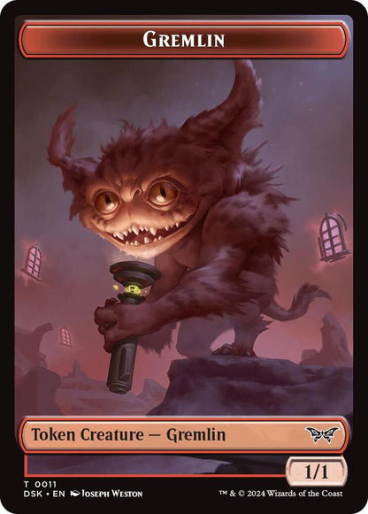 Glimmer // Gremlin Double-Sided Token (Back)