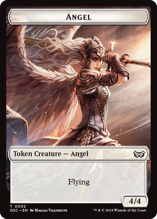 Angel // Treasure Double-Sided Token