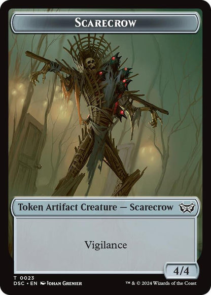 Fractal // Scarecrow Double-Sided Token (Back)