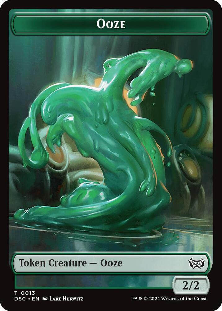 Insect (0012) // Ooze (0013) Double-Sided Token (Back)