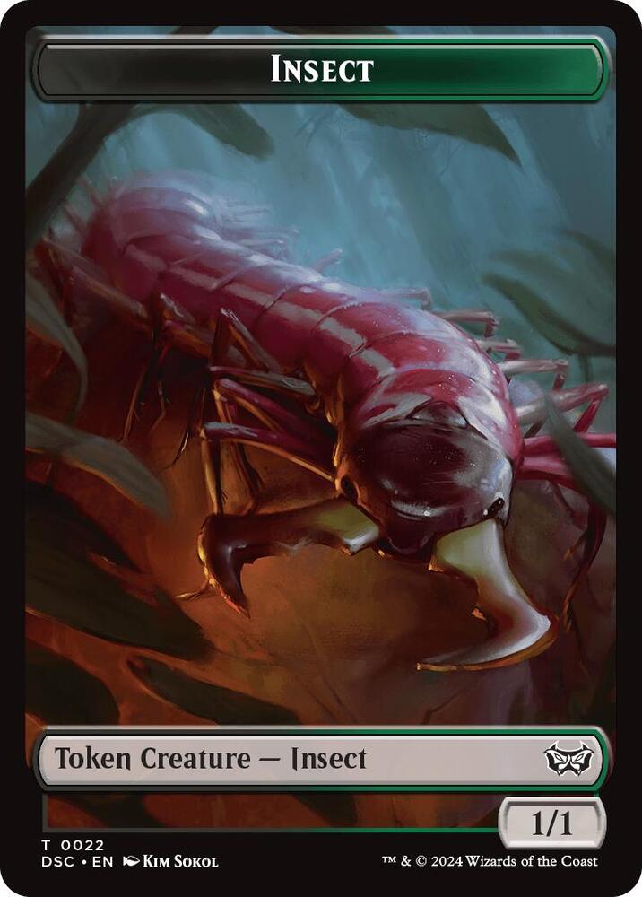 Shapeshifter // Insect (0022) Double-Sided Token (Back)