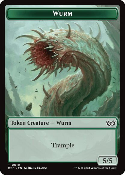 Wurm (0019) // Insect (0010) Double-Sided Token