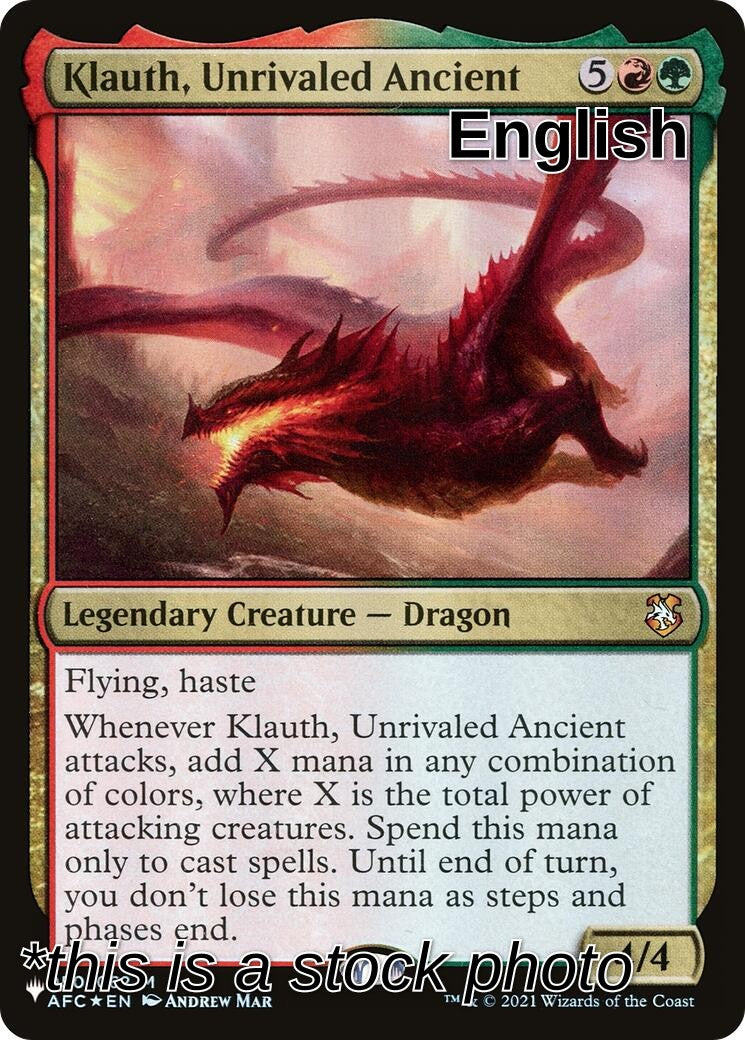 Klauth, Unrivaled Ancient