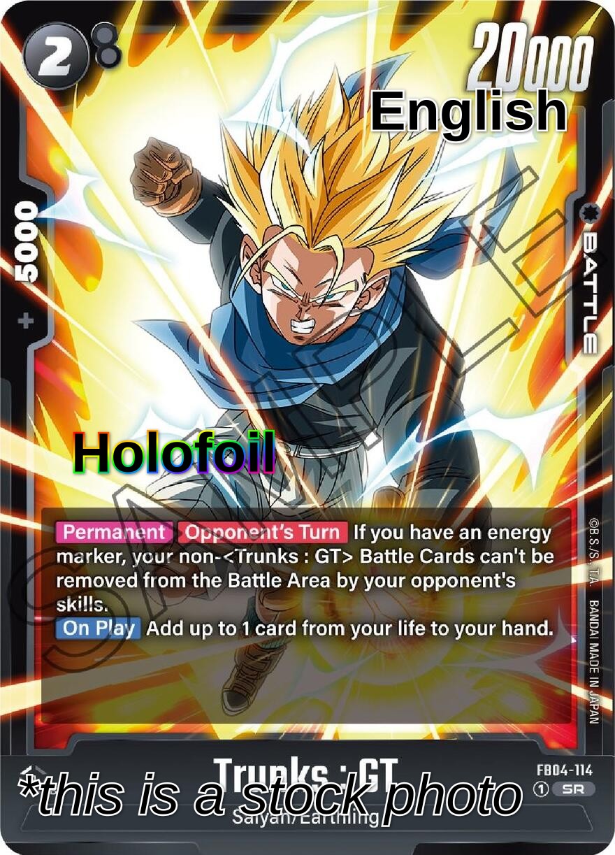 Trunks : GT - FB04-114