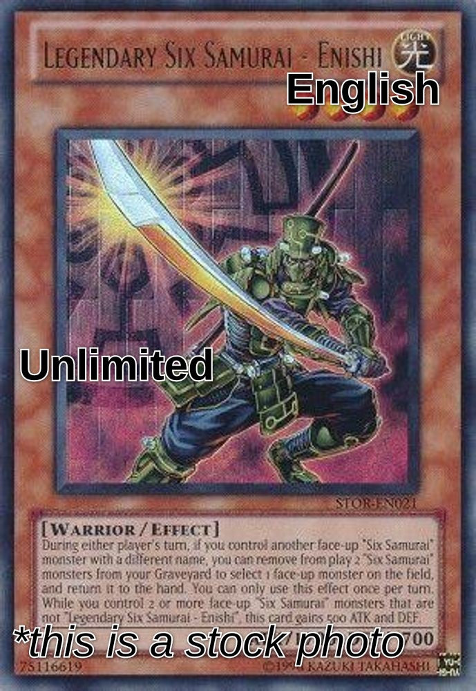 Legendary Six Samurai - Enishi (UTR)