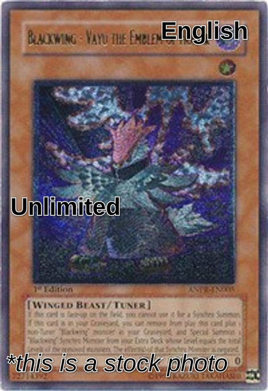Blackwing - Vayu the Emblem of Honor (UTR)