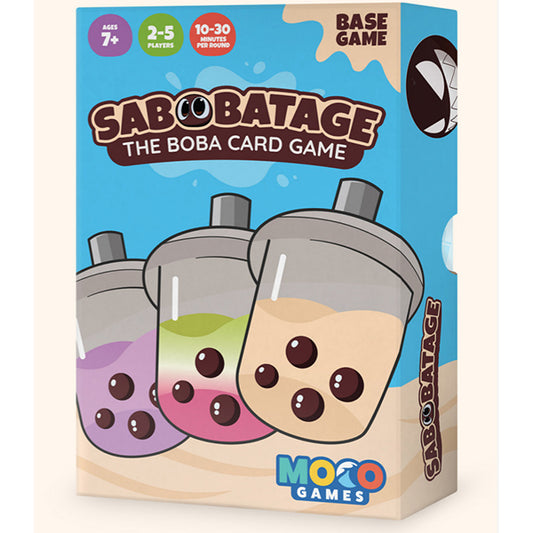 SaBOBAtage: The Boba Card Game (3rd Edition) - Board Game