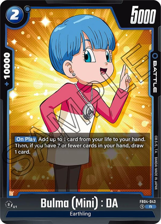 Bulma (Mini) : DA [FB04 - FB04-043]