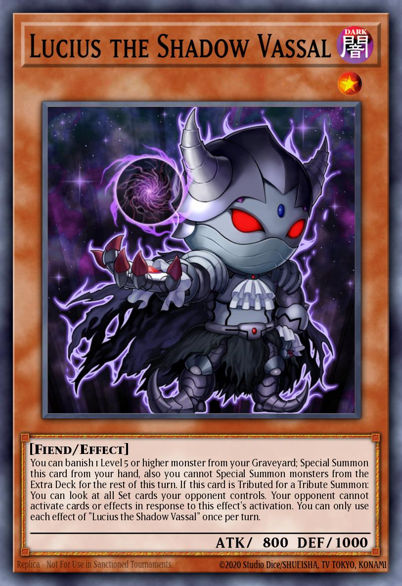 Lucius the Shadow Vassal [OP28 - OP28-EN004 Super Rare] - OTS Tournament Pack 28
