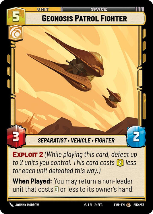 Geonosis Patrol Fighter [TWI - 215/257]