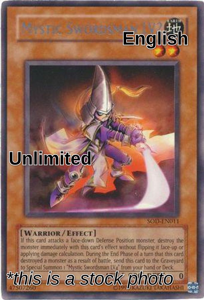 Mystic Swordsman LV2 (UTR)