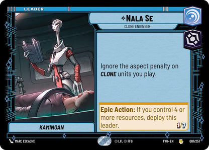 Nala Se - Clone Engineer [TWI - 001/257 - Rare] - Twilight of the Republic