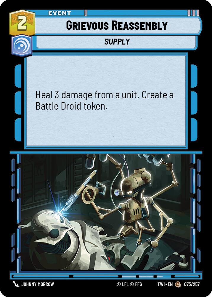 Grievous Reassembly [TWI - 073/257]