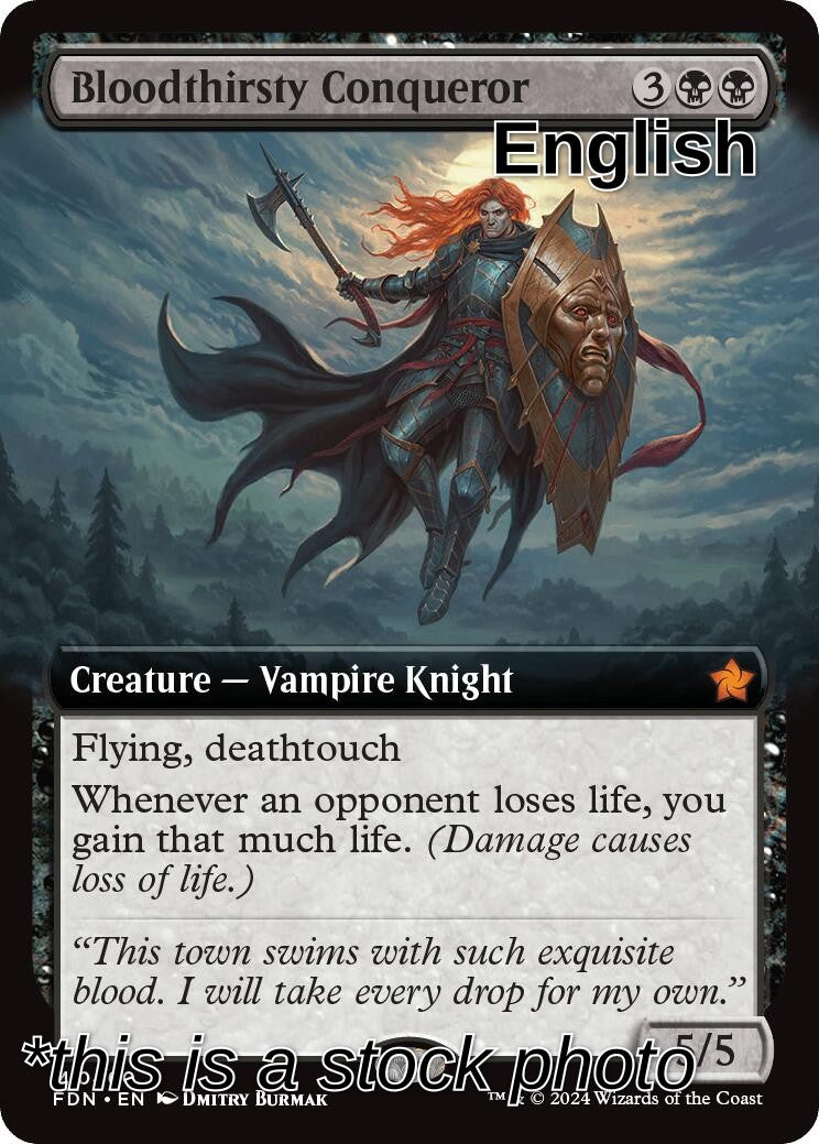 Bloodthirsty Conqueror (Extended Art)