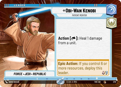 Obi-Wan Kenobi - Mentore Paziente (Iperspazio) [TWI - 278] - Il Crepuscolo della Repubblica